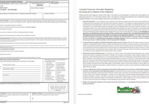 Pest Control Inspection Report Template And How To Write A Pest Control Report