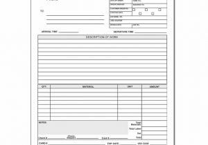 Plumbing Service Invoice And Plumbing Work Order Invoice