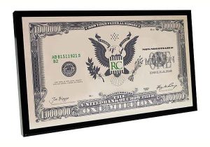 Printable One Million Dollar Bill