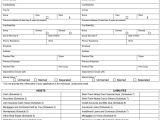 Printable Personal Financial Statement Template And Personal Financial Statement Template Pdf