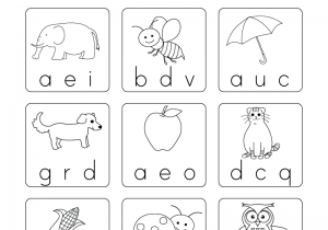 Printable Worksheets On Phonics For Kindergarten And Kindergarten Phonics Worksheets Beginning Sounds
