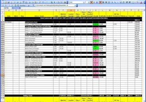 Profit and Loss Excel Format with Profit and Loss Account Excel