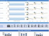 Project Plan Template Excel Free Download And Marketing Dashboard Template