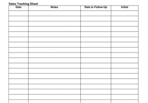 Prospect Tracking Spreadsheet Download and Tracking Prospects Templates