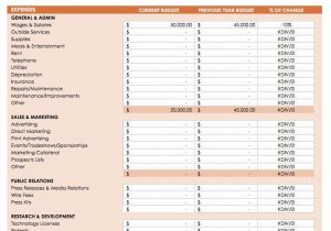 Quarterly Expense Report Template And Quarterly Expense Spreadsheet