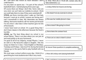 Reading comprehension exercises for advanced esl students and upper intermediate reading comprehension