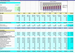 Real Estate Investment ROI Calculator and Real Estate Cash Flow Projection