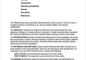 Report Writing Examples Doc And Newspaper Report Writing Examples For Students