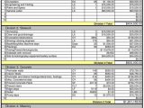 Residential Construction Cost Estimate Spreadsheet and Spreadsheet for Estimating Building Costs