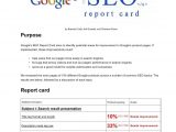 SEO Analysis Report Sample And SEO Strategy Report Sample