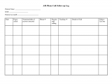 Sales Call Sheet Template Excel And Sales Representative Call Report