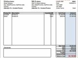 Sales invoice template pdf and free mechanic invoice template
