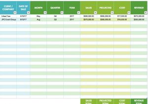 Sales Lead Tracking Form Template And Free Blank Spreadsheet Templates