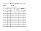 Sales Prospect Tracking Spreadsheet Free and Sales Prospecting Tracking Sheet