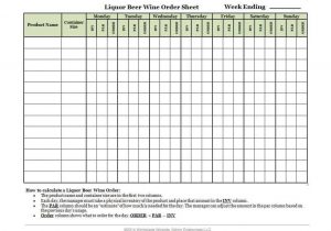 Sample Bar Inventory Spreadsheet And Sample Format Of Inventory Sheet