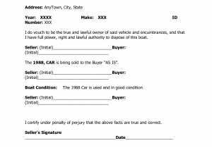 Sample Bill Of Sale For Used Car Canada And Sample Copy Of Bill Of Sale For Used Car