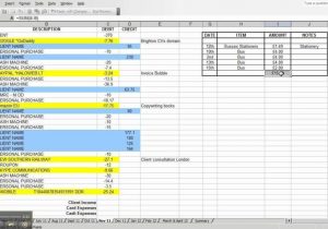 Sample Excel Spreadsheet Business Expenses