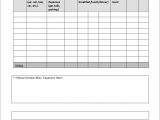Sample Expense Report Excel And Sample Travel Expense Report Excel