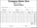 Sample Expense Report For Small Business And Sample Of Expense Report Templates
