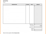 Sample Invoice For Services Rendered And Invoices Free Template