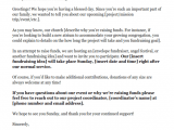 Sample Letter Asking Financial Assistance For Burial And Sample Memorial Donation Letter