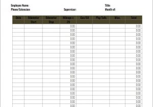 Sample Monthly Expense Report Excel And Monthly Expense Report Template Excel