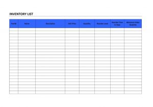 Sample Of An Inventory Spreadsheet And Sample Inventory Sheet For Office Supplies