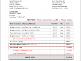 Sample Of Painting Invoice And Invoice For Painting Job