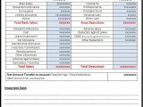 Sample Payroll Sheet In Excel And Payroll Sheet Template Pdf
