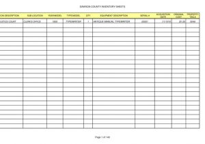 Sample Product Inventory Spreadsheet And Sample Product Inventory Sheet