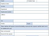 Sample Travel Expense Report Forms And Travel Expense Report Template
