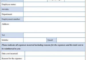 Sample Travel Expense Report Forms And Travel Expense Report Template
