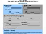 Sample Vehicle Bill Of Sale Pdf And Sample Vehicle Bill Of Sale Illinois
