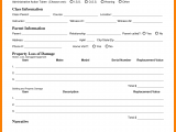 Security Incident Report Form Blank And Security Incident Report Sample Letter