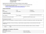 Security Officer Incident Report Example And Security Guard Daily Activity Report Sample