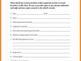 Security Officer Report Writing Exercises And Security Officer Incident Report Sample