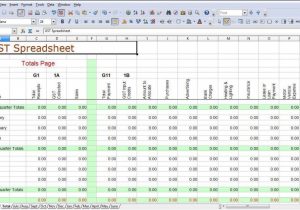 Simple Accounting Spreadsheet for Small Business 1