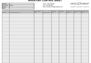 Simple Inventory Tracking Excel Spreadsheet