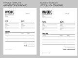 Simple Invoice Template And Invoice Management System