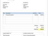 Simple Invoice Template Excel And Resume Templates Free