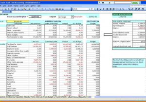 Small Business Accounting Spreadsheet Examples And Home Business Accounting Spreadsheet