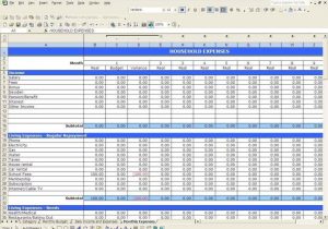 Small Business Expense Spreadsheet Canada
