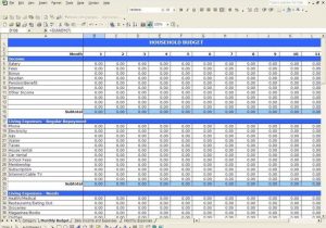 Small Business Expenses Worksheet and Personal Business Expenses Spreadsheet