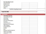 Small Business Financial Statement Template Free And Financial Statements Template Pdf