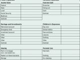 Small Business Monthly Expenses Worksheet and Free Excel Business Budget Spreadsheet Template