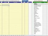 Small Business Monthly Income and Expense Worksheet with Business Expenses Template Free Download