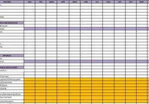 Small Business Tax Deductions Spreadsheet and Small Business Expense Worksheet
