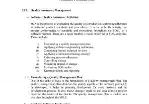 Software Quality Assurance Plan Ppt And Quality Assurance Summary Report Sample