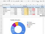 Stock Investment Tracking Spreadsheet Excel