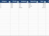 Task Tracker Spreadsheet and Project Task Tracking Spreadsheet